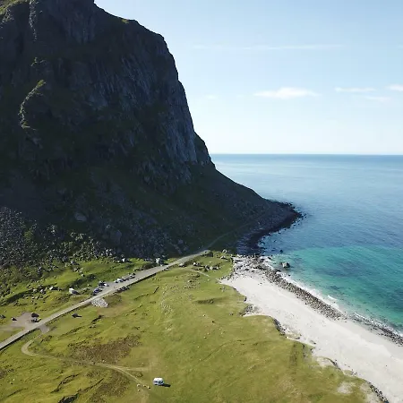 Midnight Sun View Lofoten Dom wakacyjny Leknes